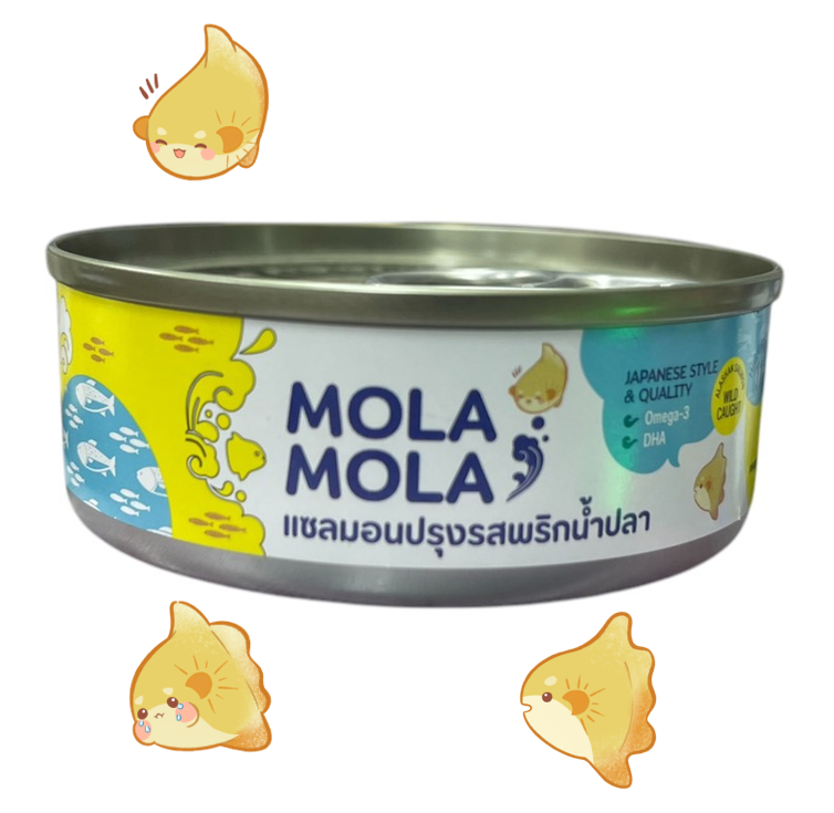 MolaMola โมลาโมล่า แซลมอนพริกน้ำปลา